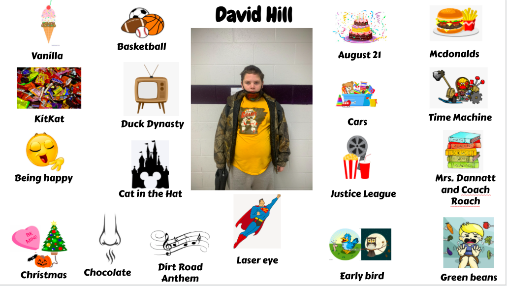 Jr. High Student David Hill