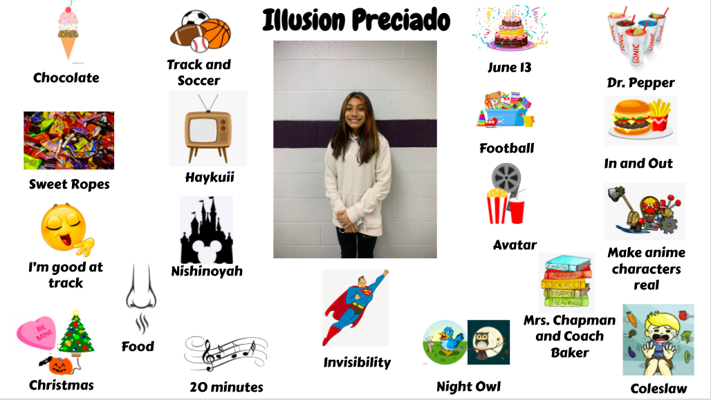 Jr. High Student Illusion Preciado