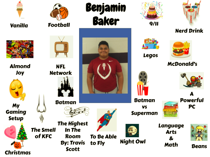 Jr. High Student Ben Baker