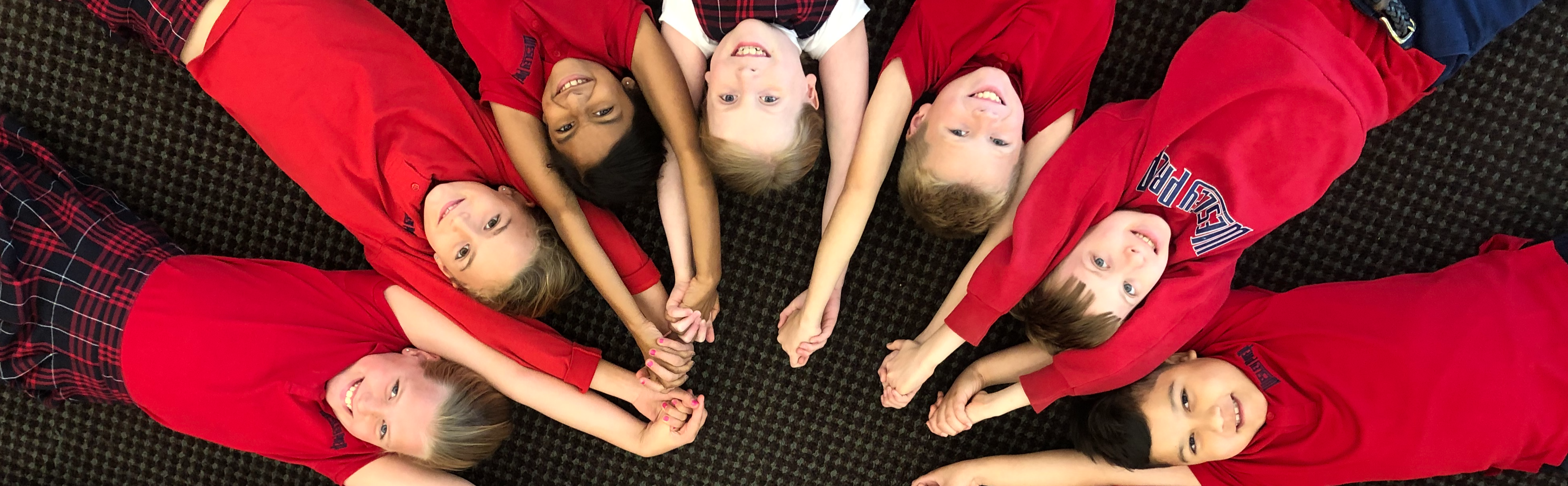ELEMENTARY STUDENTS HALF CIRCLE PIC