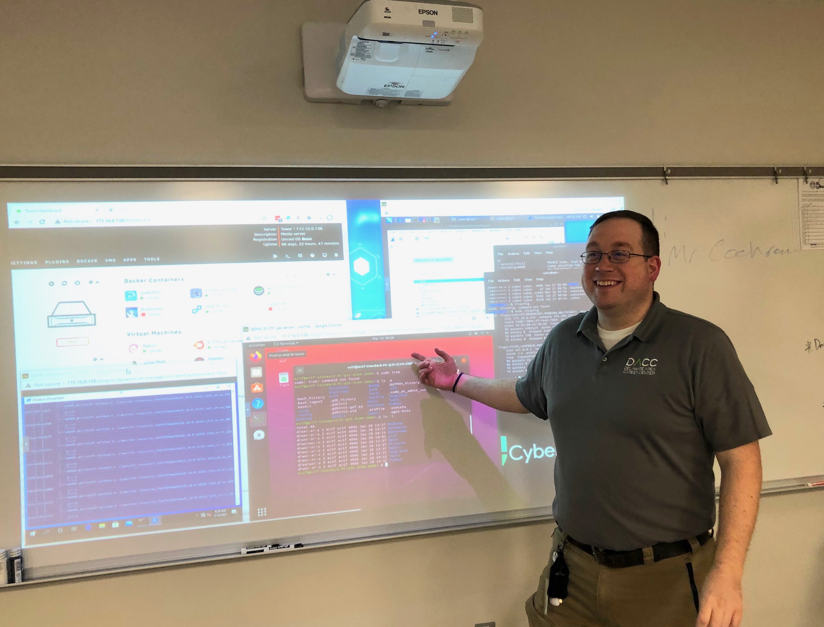 Cybersecurity Instructor, Mr. Cochran