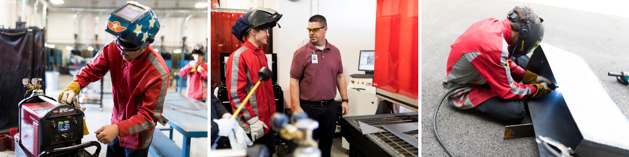 Welding Students