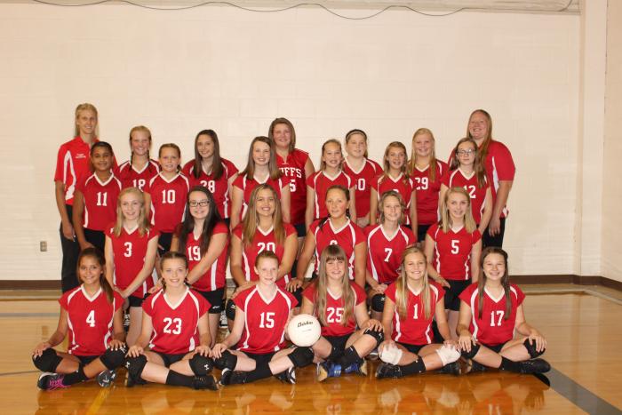 Junior High Volleyball 2017