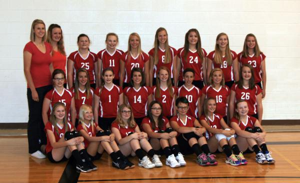 2015 Junior High Volleyball
