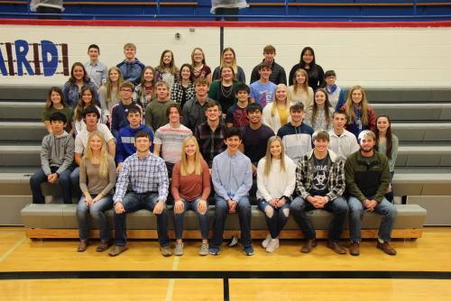USD 109's FBLA's student
