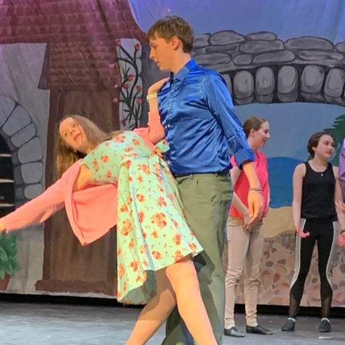 Two People Dancing