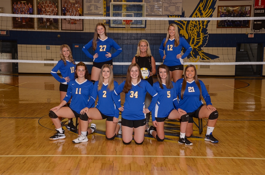Varsity Volleyball--Coaches Brendan and Cantrice Voce