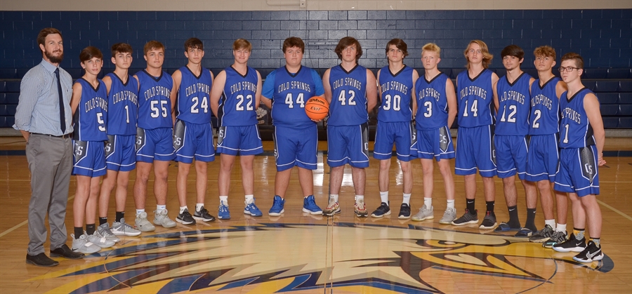 2020-21 Cold Springs Junior Varsity Basketball Team