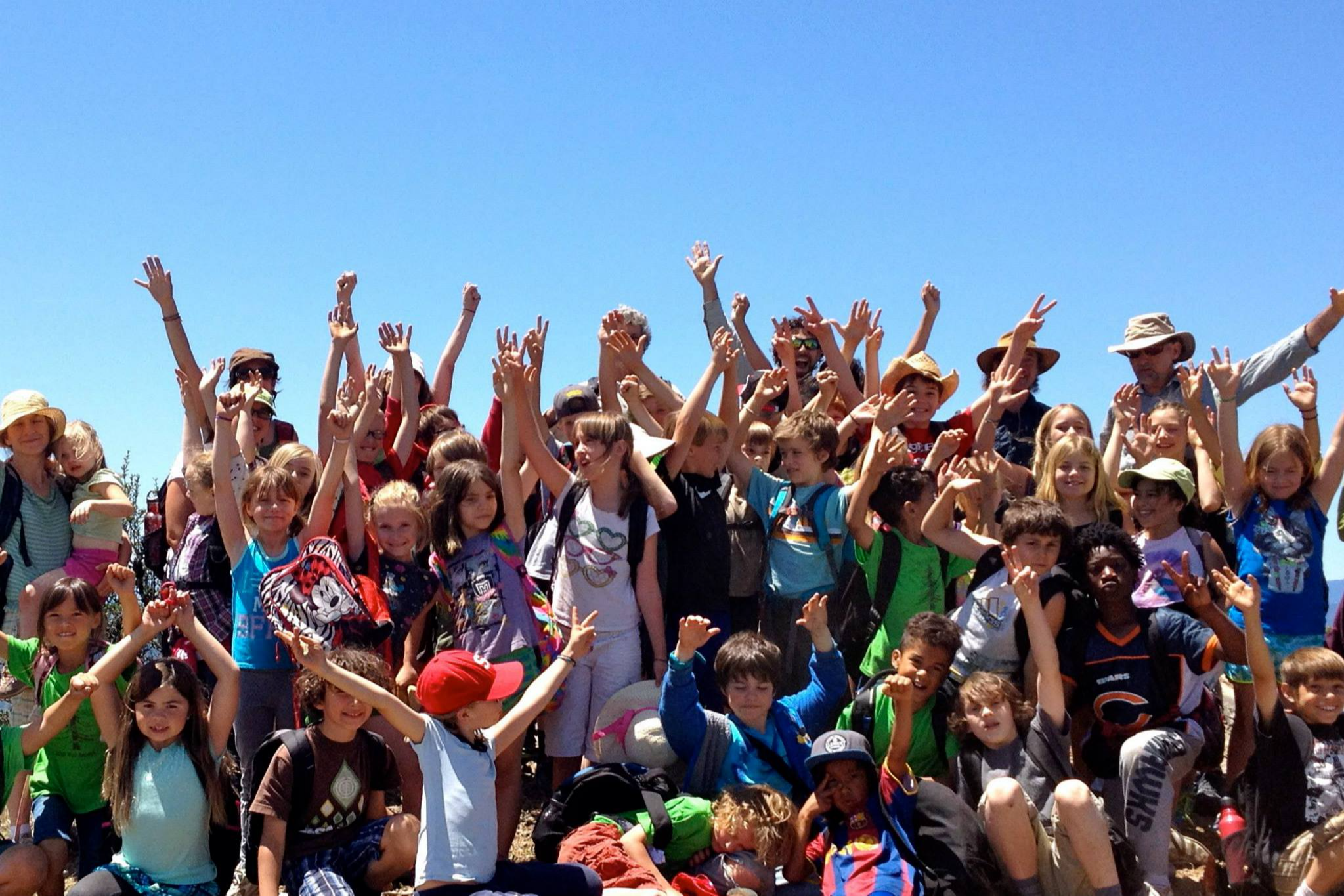 group outside