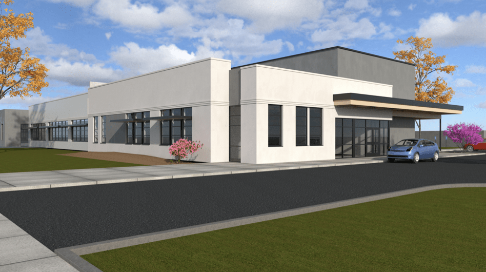 render of addition at walker