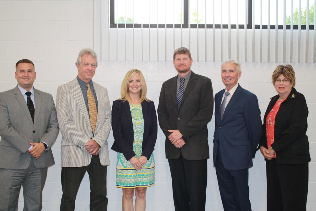 Eric Lyda - Member, Pete Gordon - Vice President, Kristen Tuttle - Superintendent, Aaron Close - President, John Rowland - Member, Laura Smith - Member