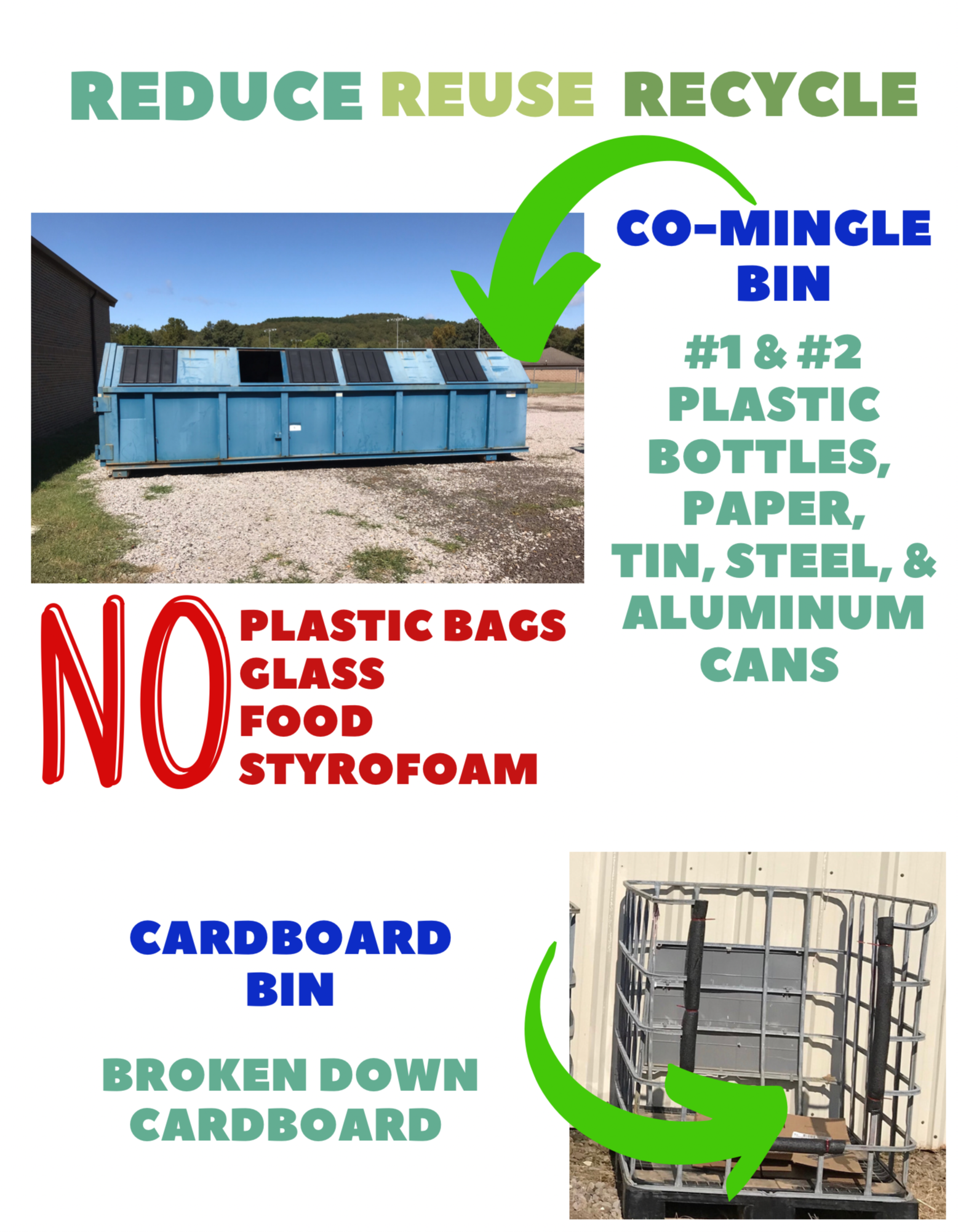 recycle bins
