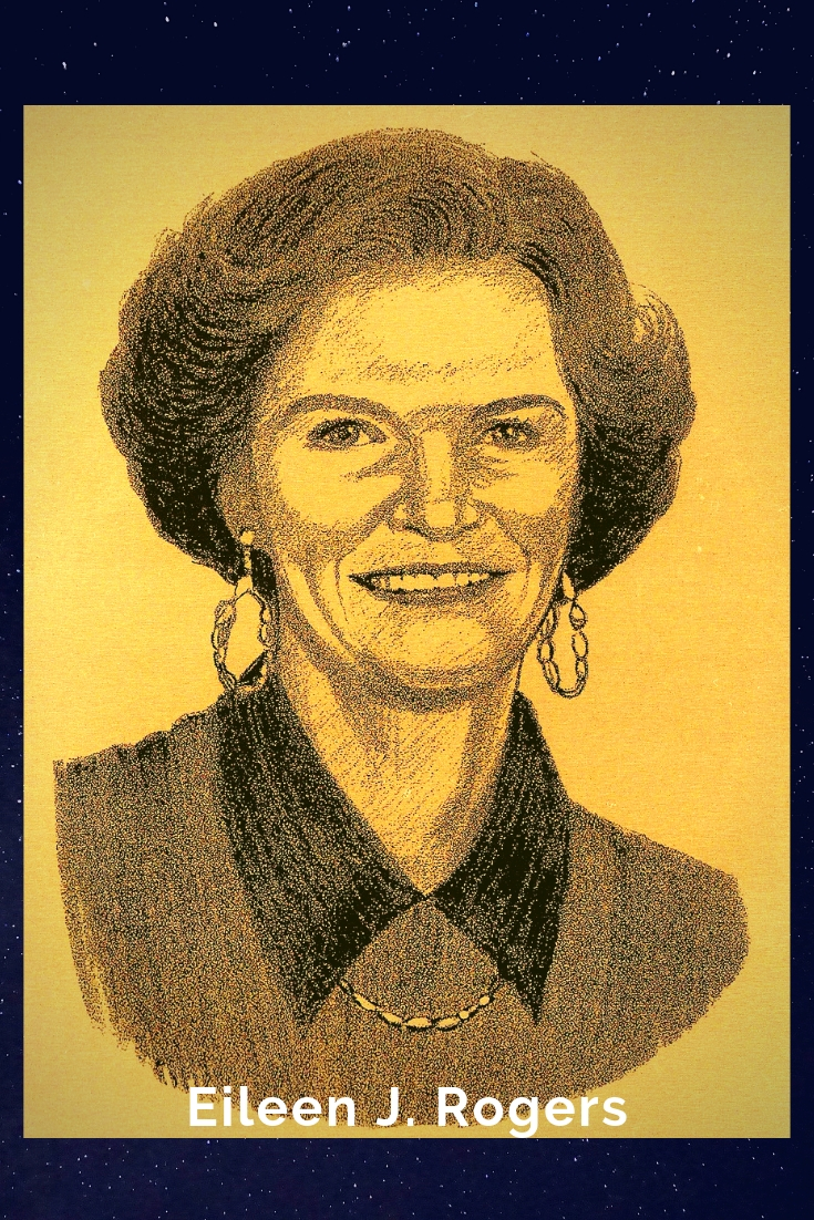 Drawing Portrait Recreation of Eileen J. Rogers