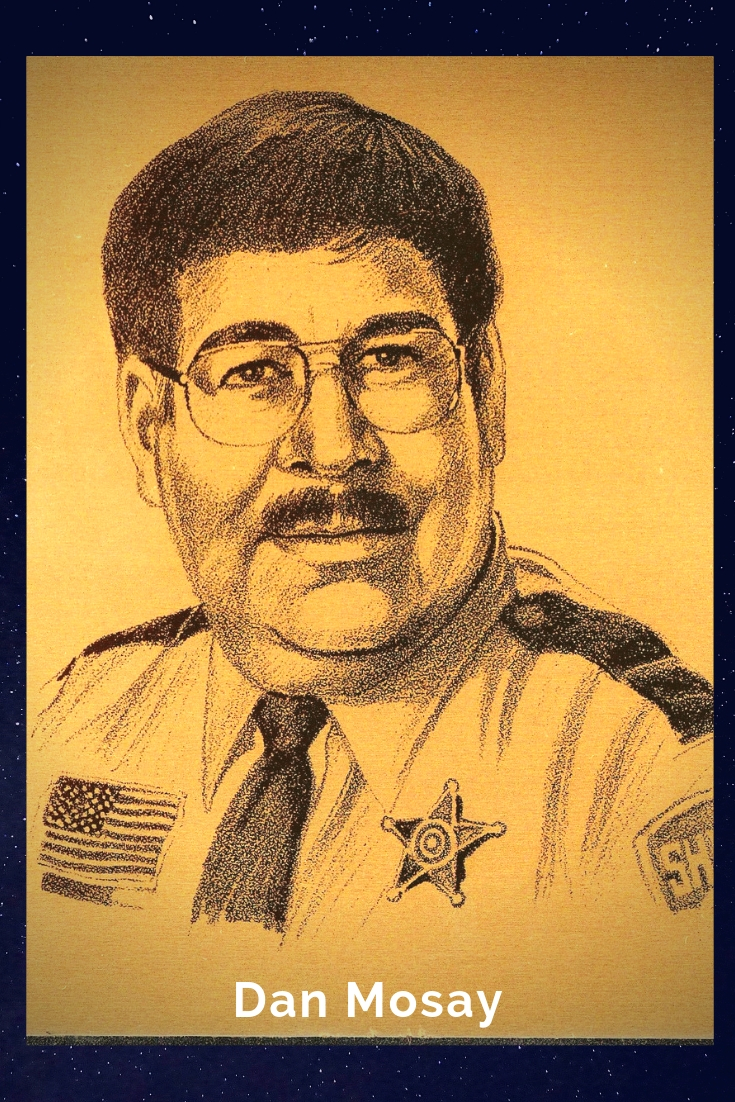 Drawing Portrait Recreation of Dan Mosay