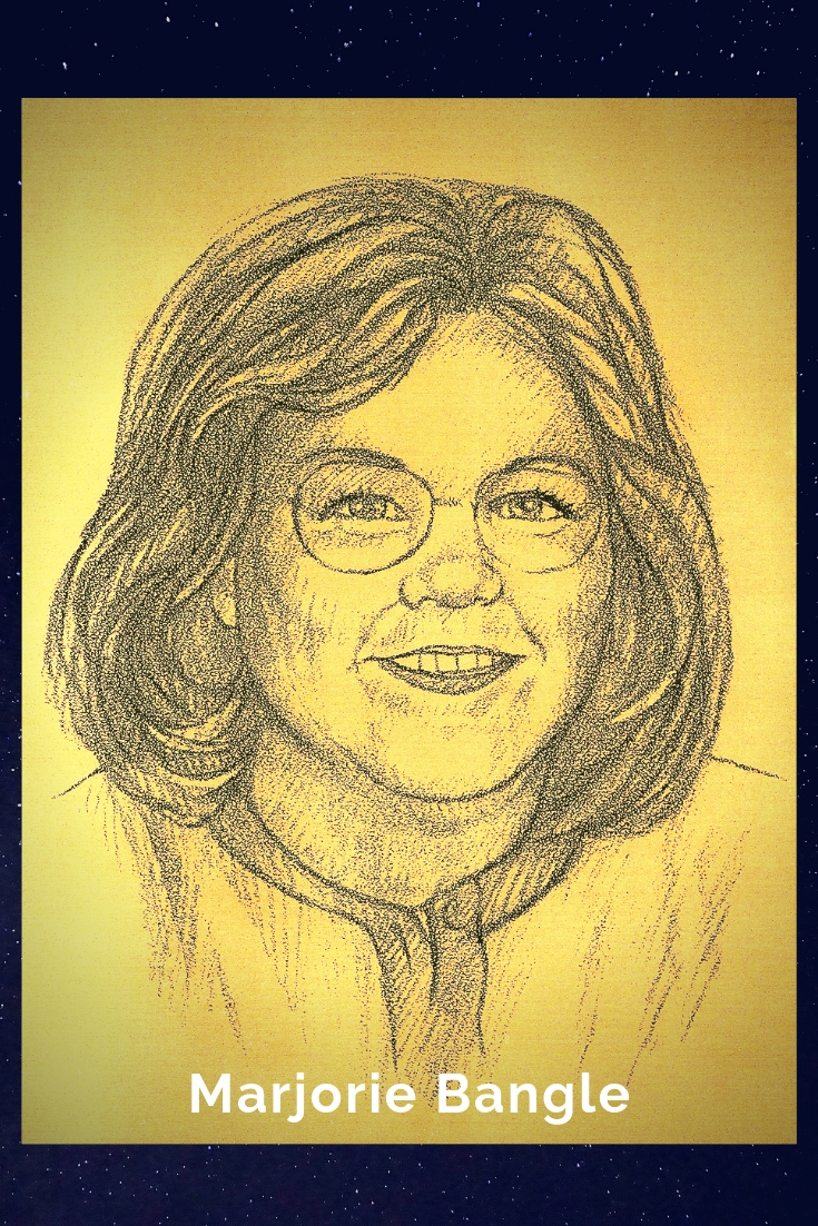 Drawing Portrait Recreation of Merjorie Bangle