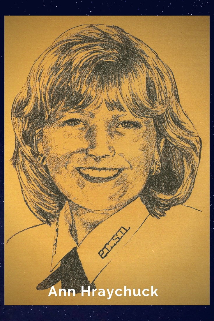 Drawing Portrait Recreation of Ann Hraychuck