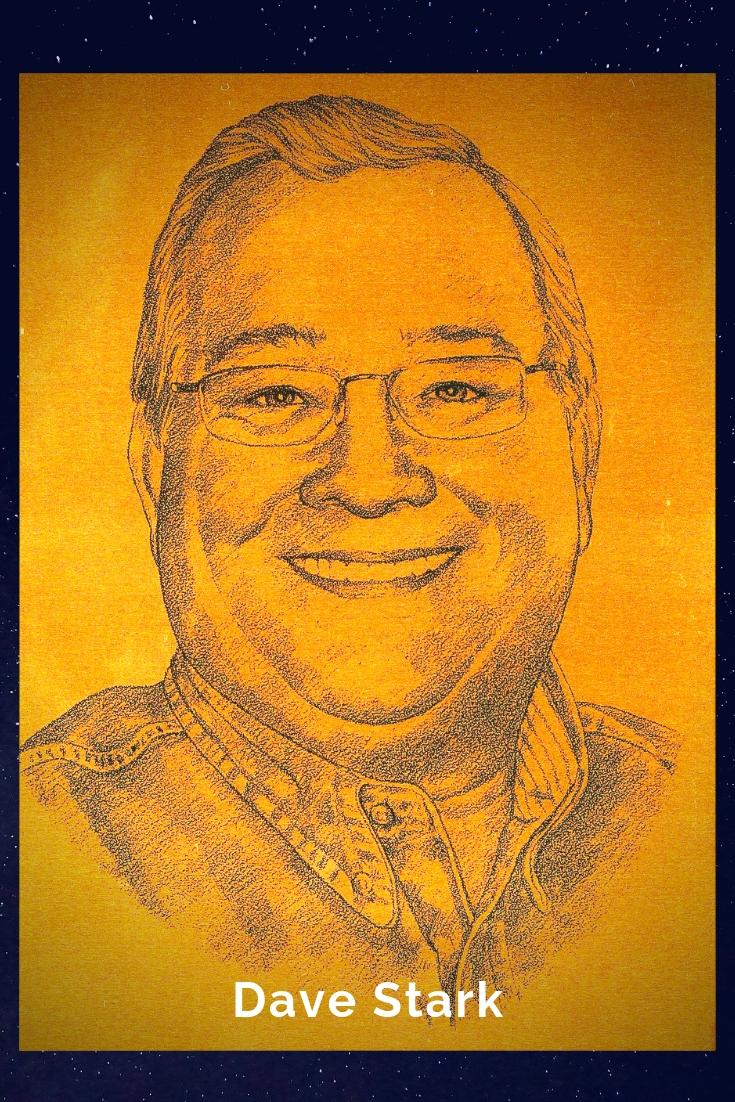 Drawing Portrait Recreation of Dave Stark