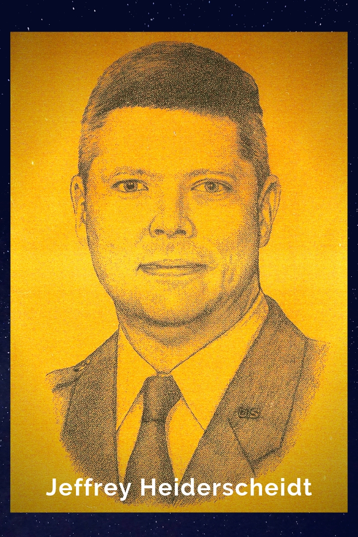 Drawing Portrait Recreation of Jeffrey Heiderscheidt