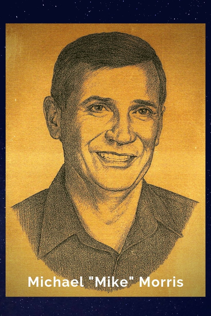 Drawing Portrait Recreation of Michael "Mike" Morris