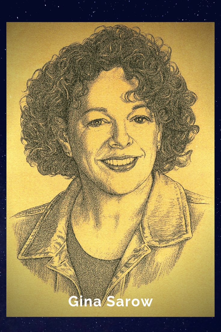 Drawing Portrait Recreation of Gina Sarow