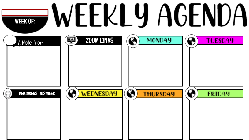 AGENDA TEMPLATES