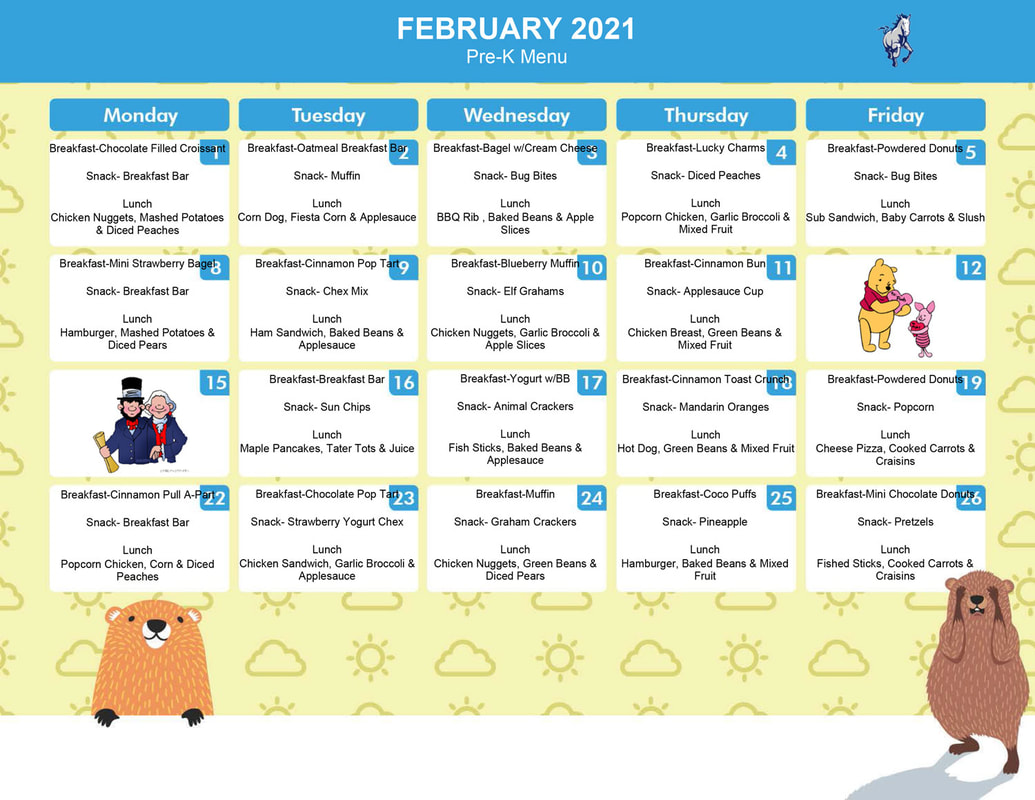 Meal Menu Ridgeview CUSD 19