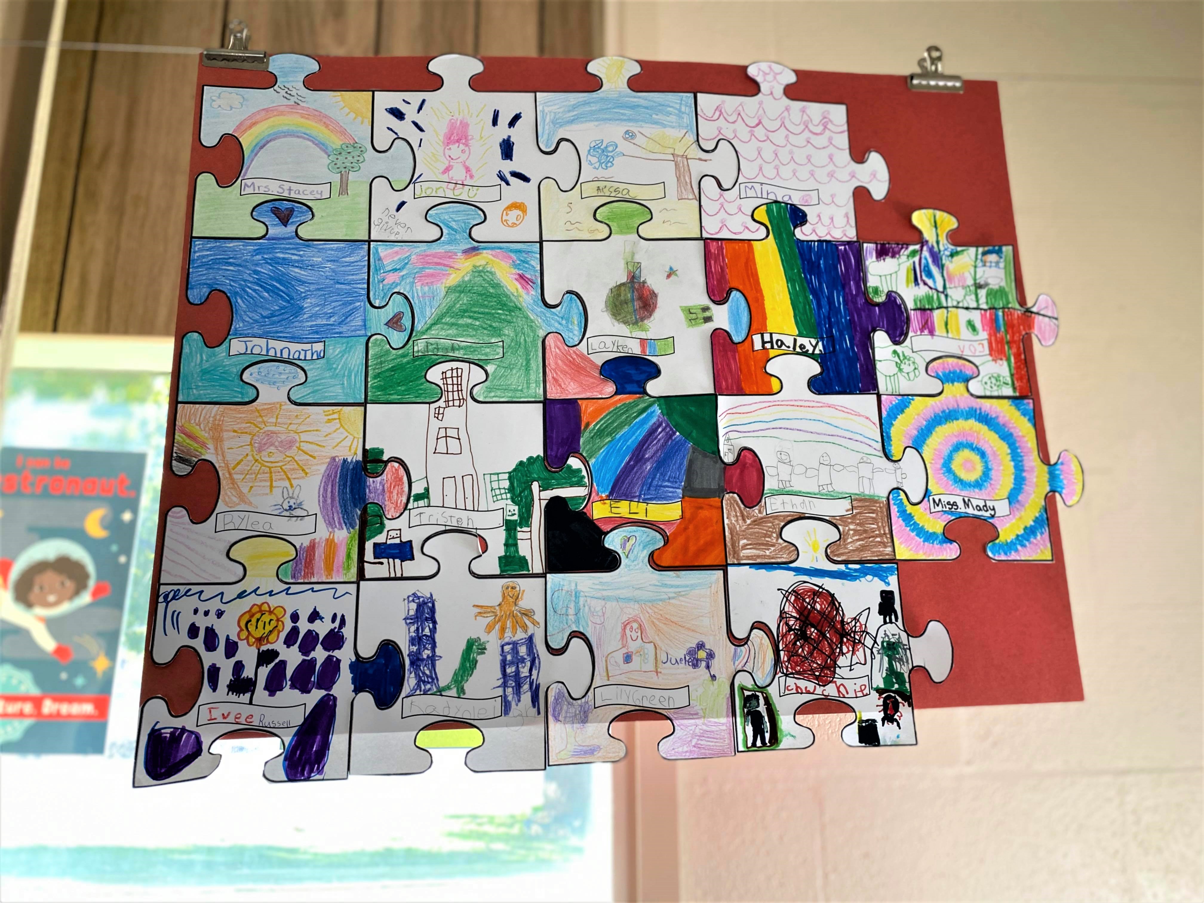 Class artwork from Ms. Stacey's class.