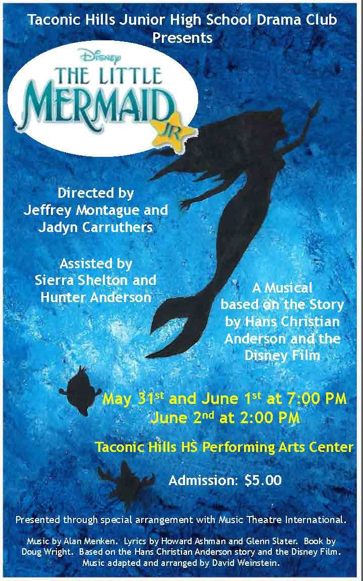 TH Jr High Drama performs Little Mermaid Jr This Weekend