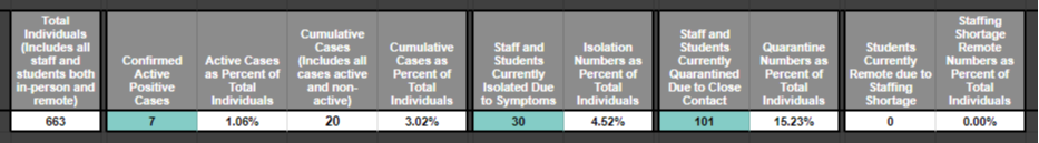 Covid Dashboard Updated