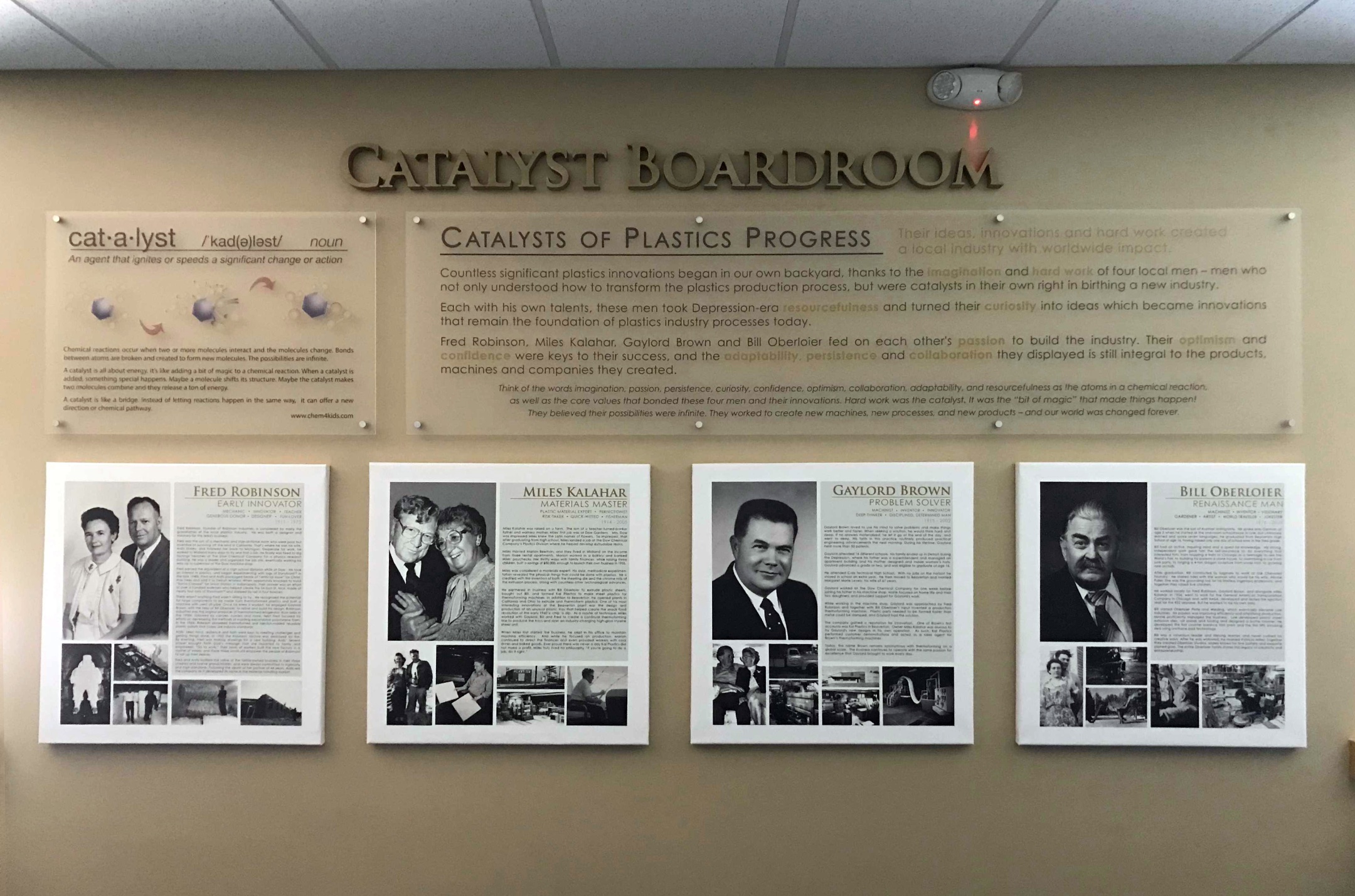 catalyst boardroom wall