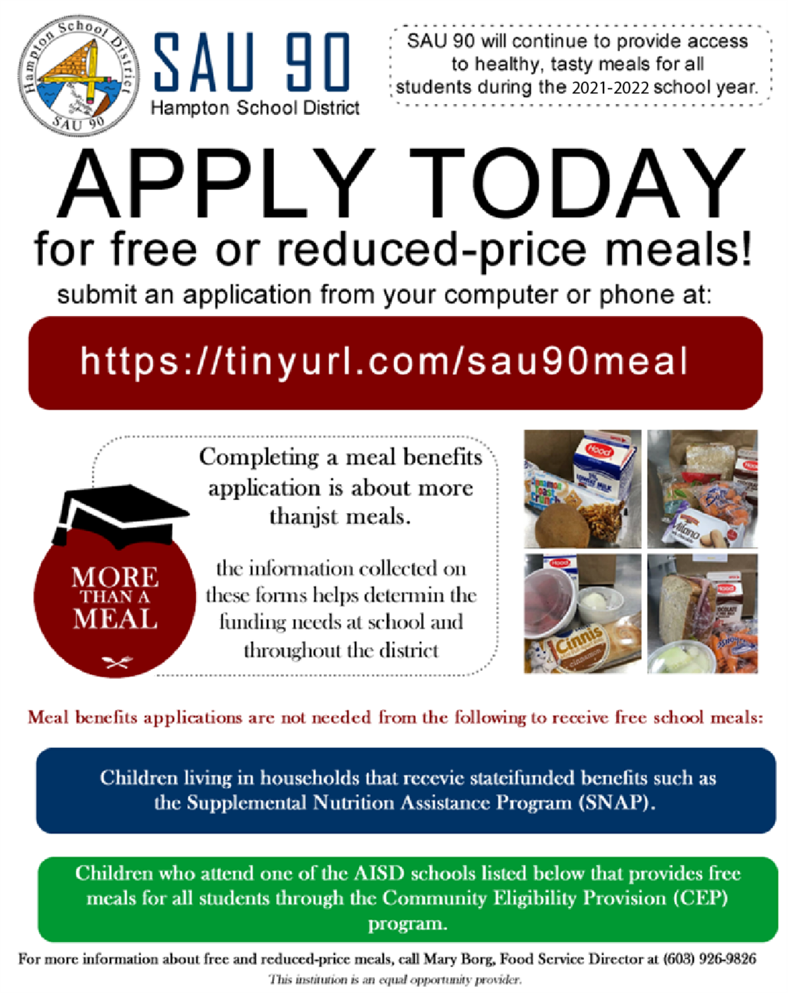 FREE & REDUCED LUNCH