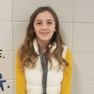6th Grade Student of the Month