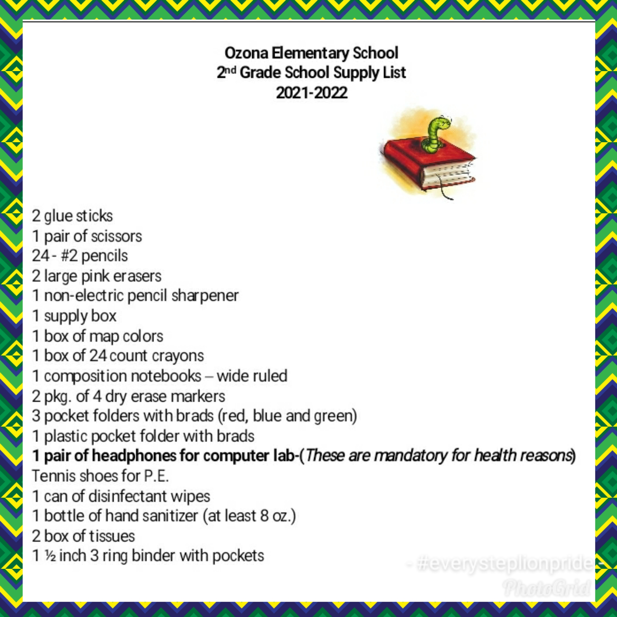 Second Grade Ozona Elementary School