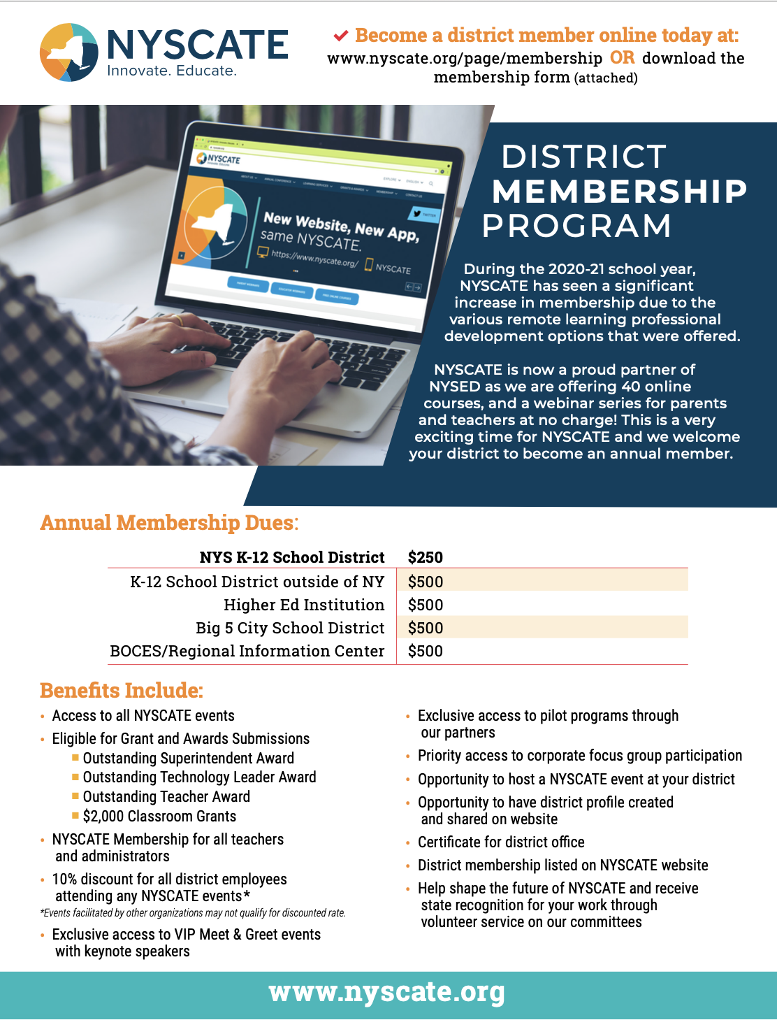 membership flyer