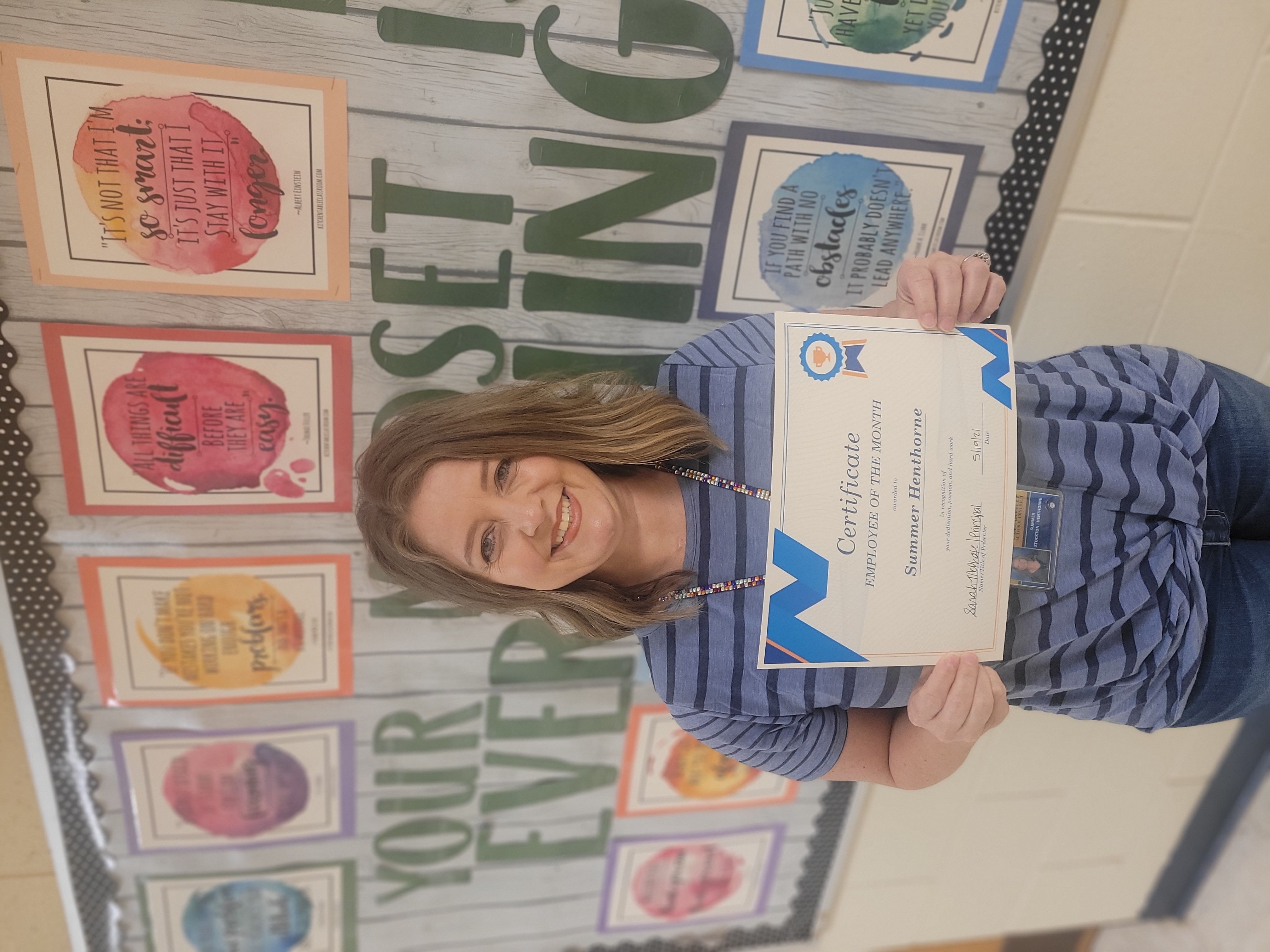 May Staff of the Month