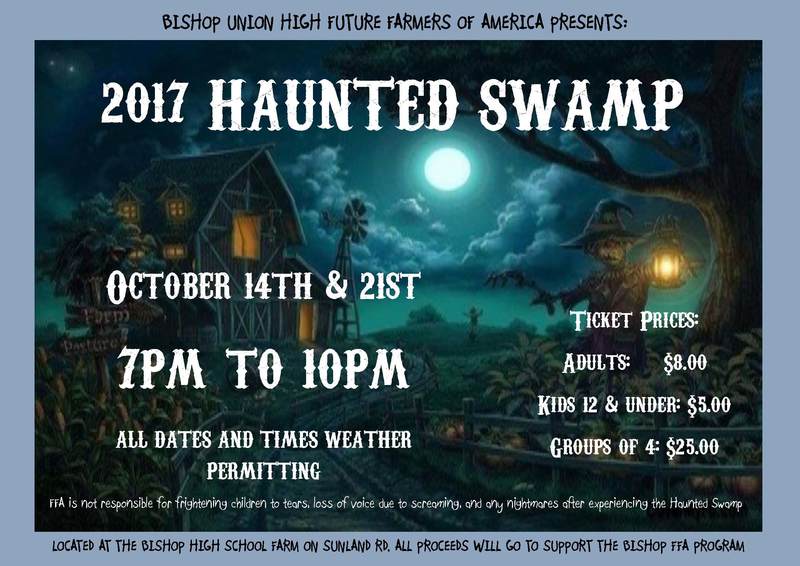 2017 HAUNTED SWAMP - POSTER