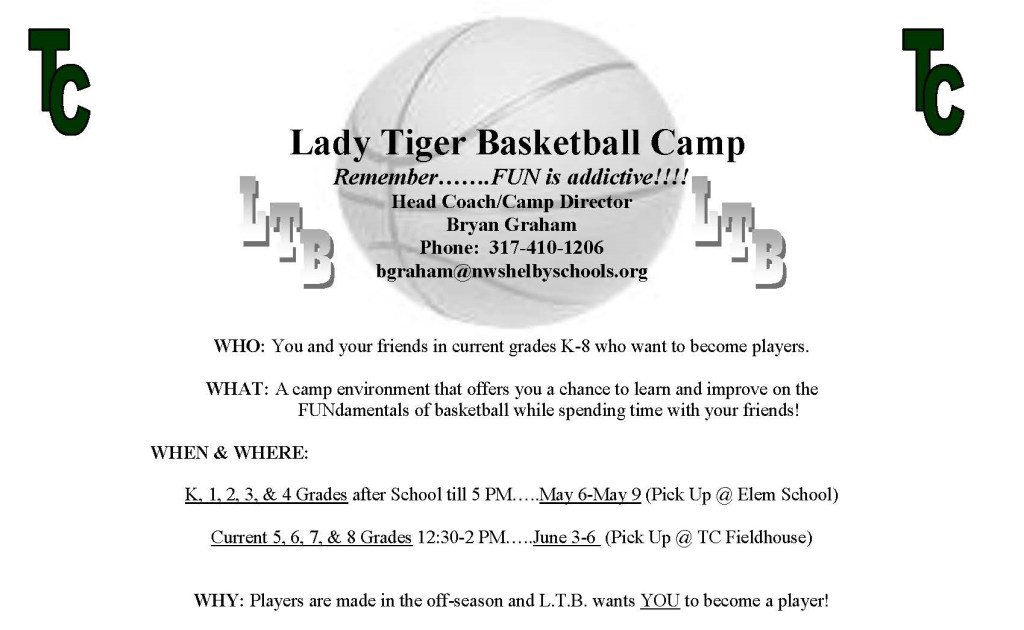 Lady Basketball camp