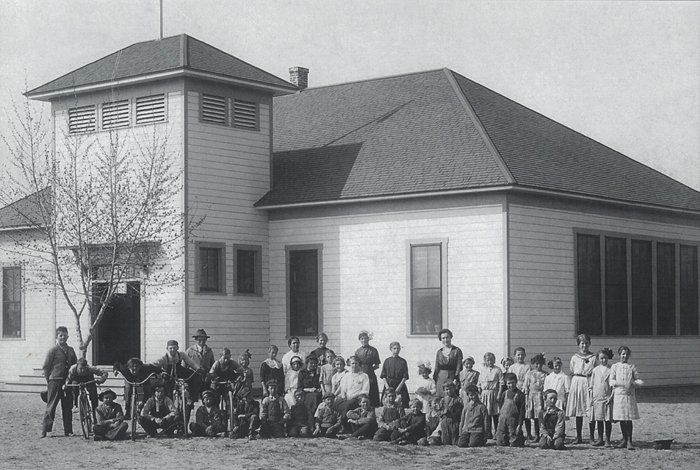 1914 original school building