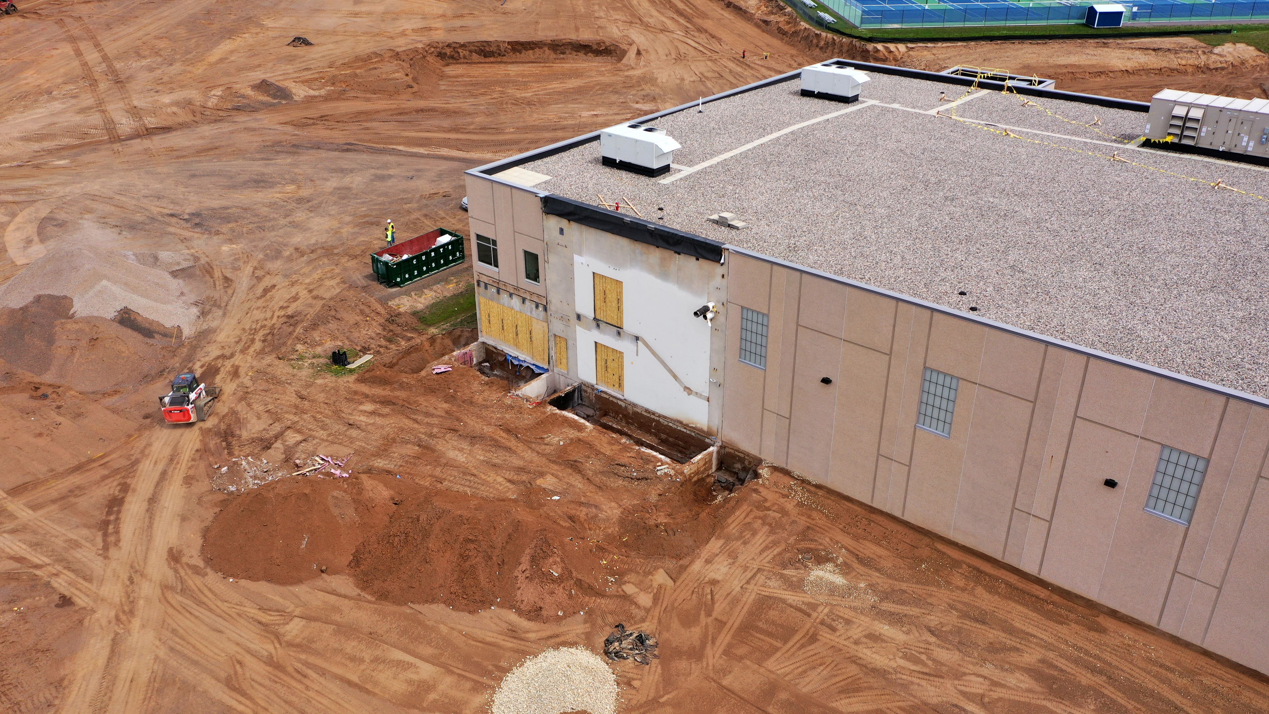 Mora High School new construction photo