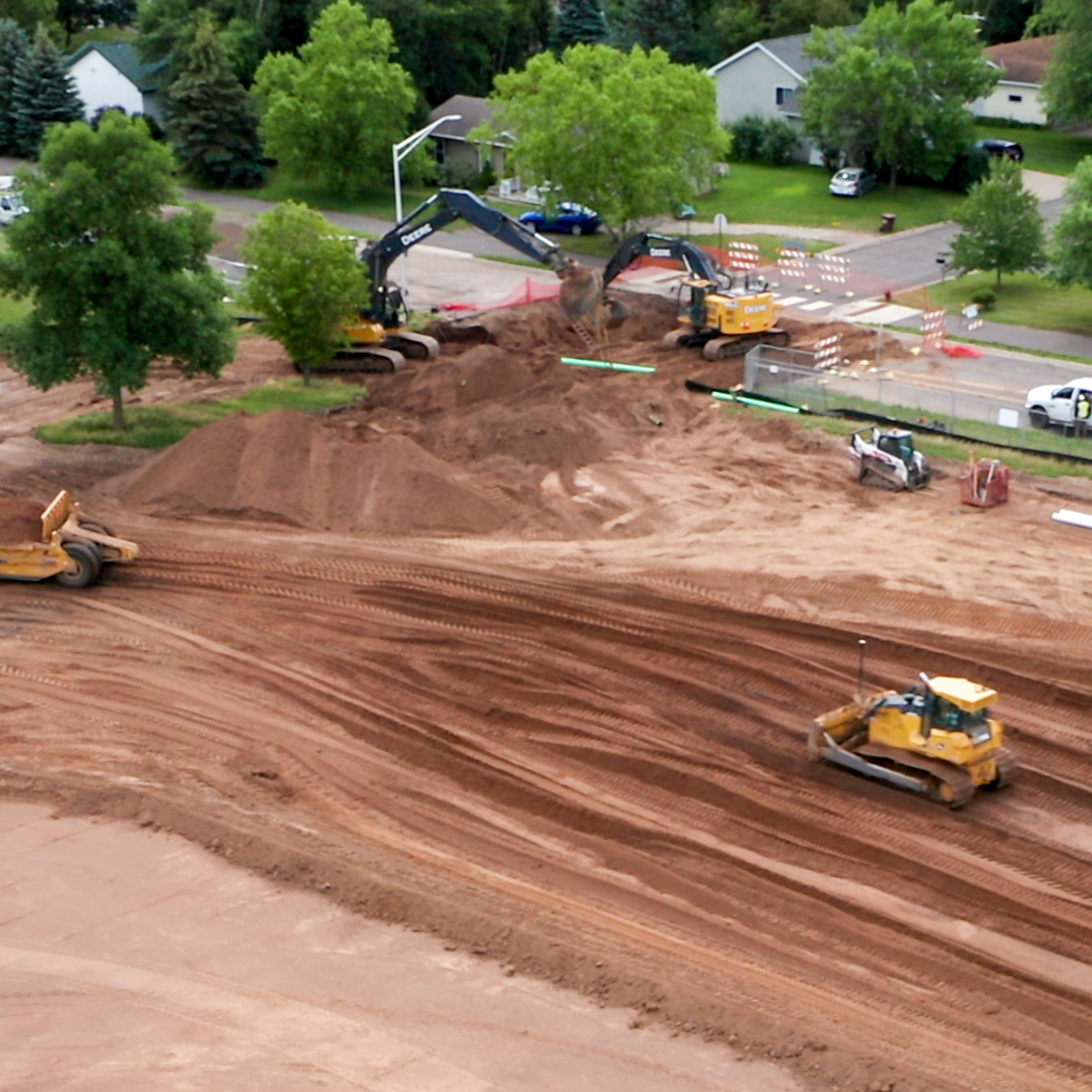 Mora High School new construction photo