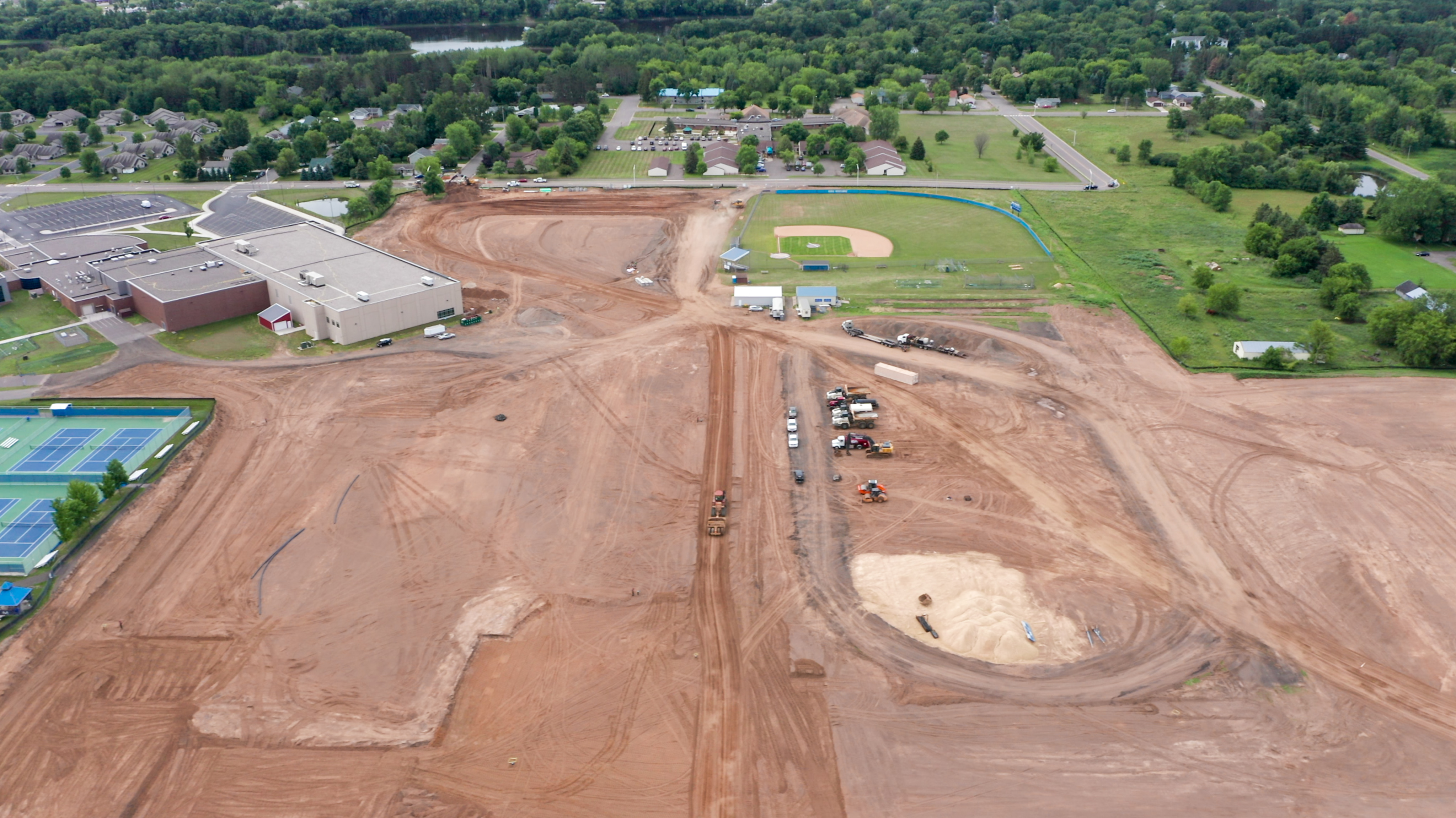 Mora High School new construction photo