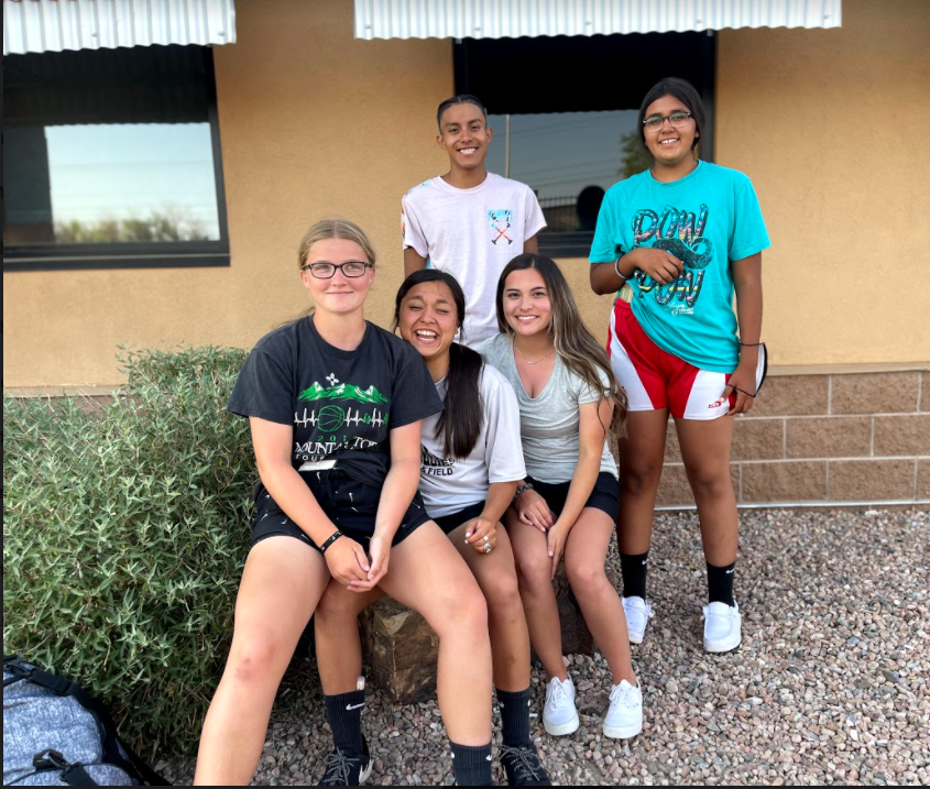 Picture of girls and boy