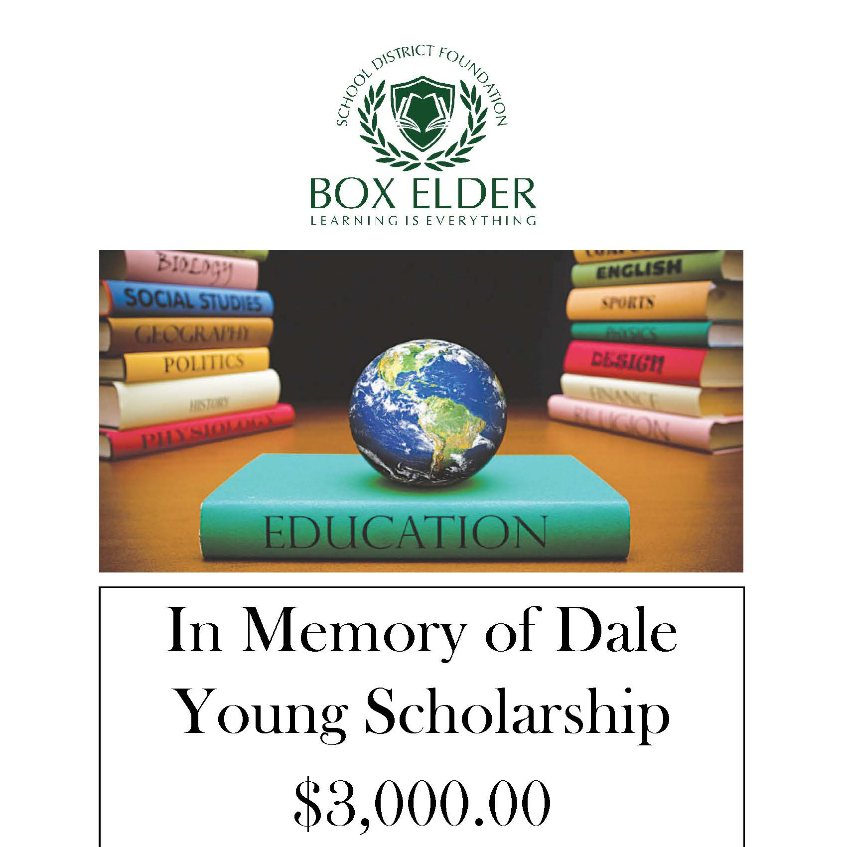 In Memory of Dale Young Scholarship