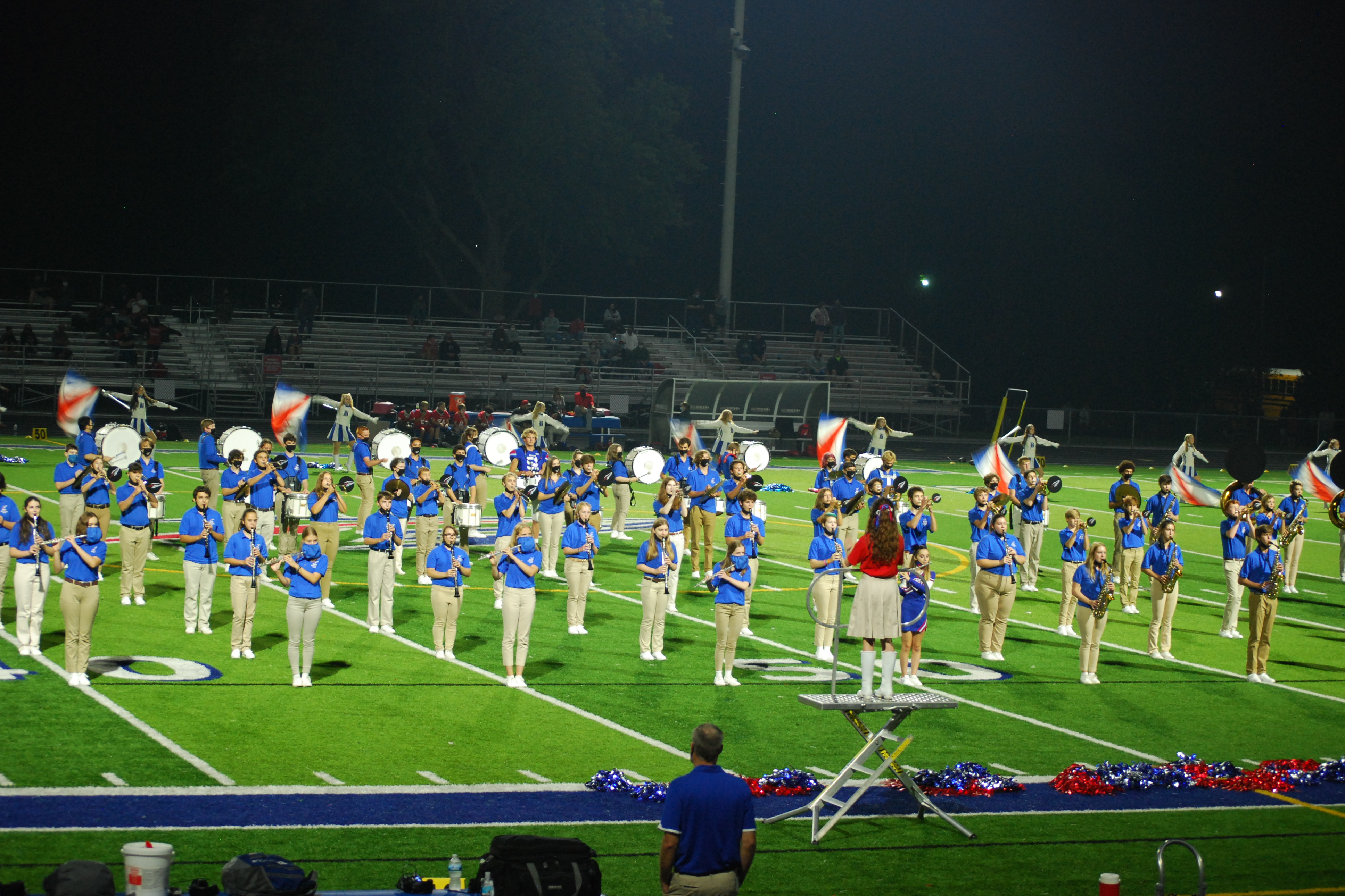 Marching Band on field