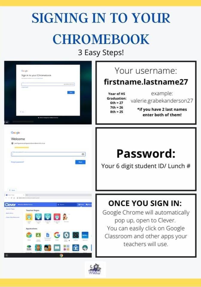 Signing in to your Chromebook - English