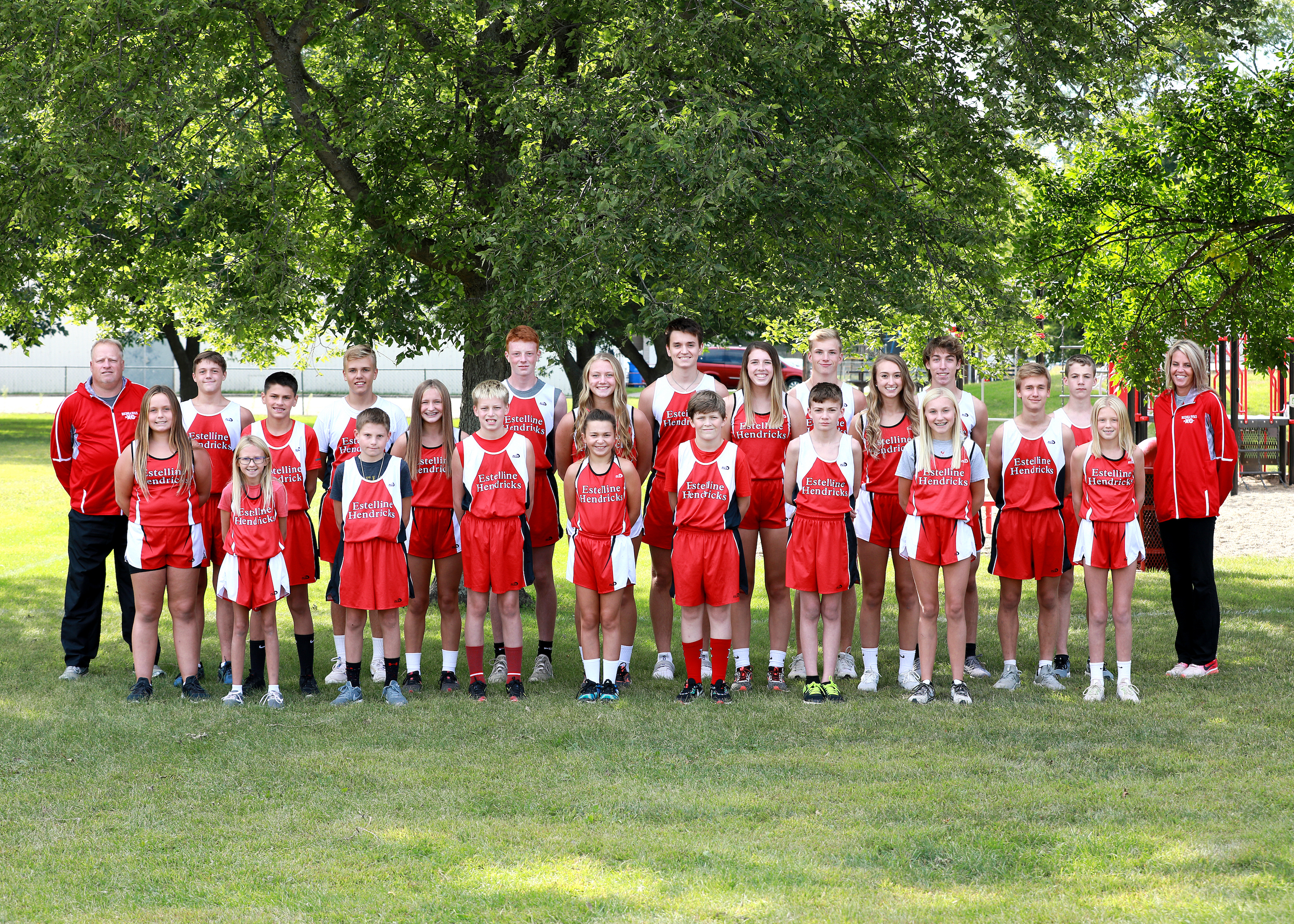Estelline Cross Country Team