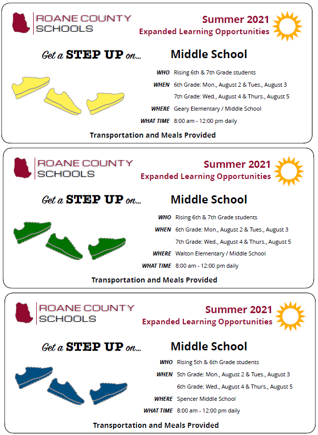 Middle School STEP UP Program