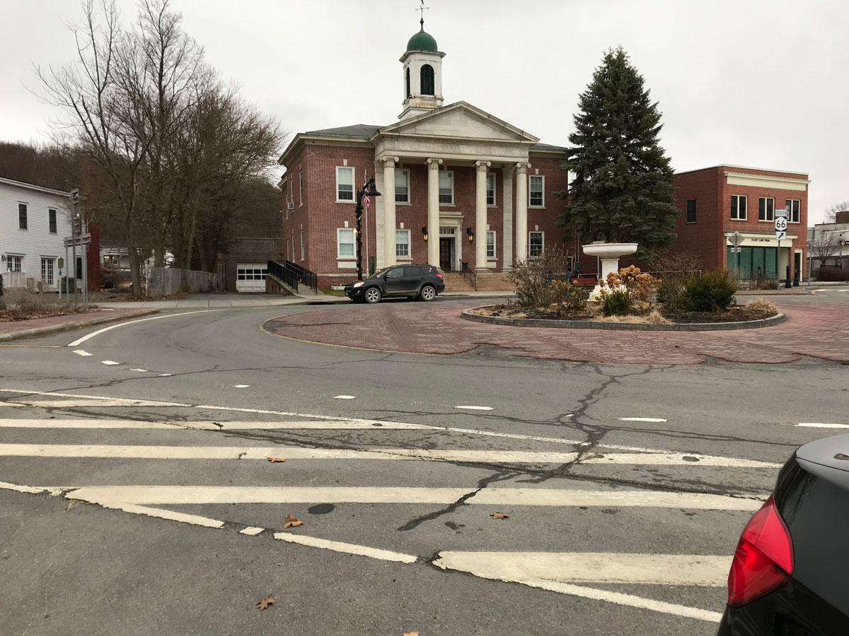 The Tracy Memorial is getting repairs