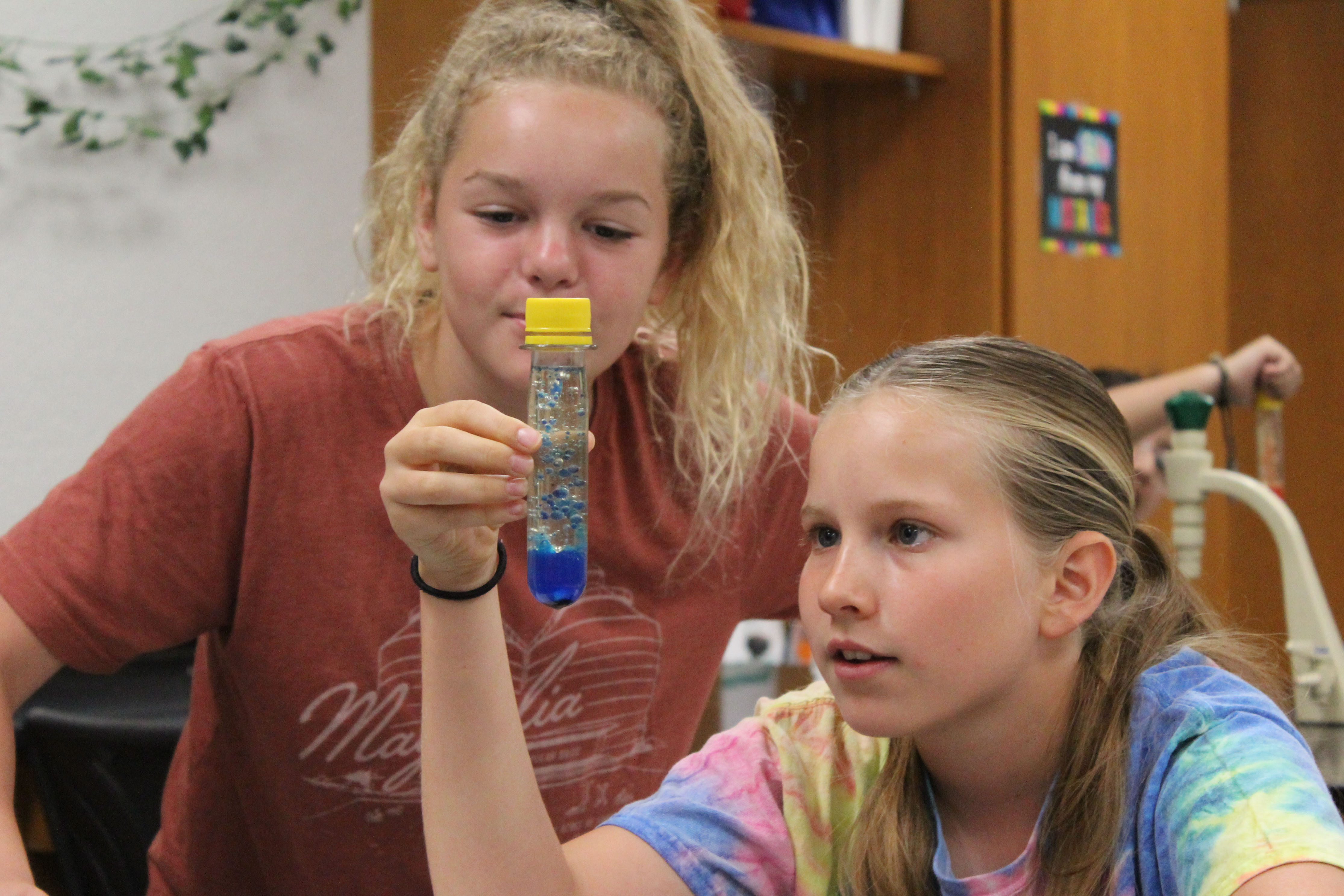 Students in science