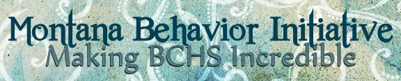 Montana Behavior Initiative, Making BCHS Incredible